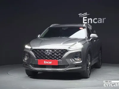 2020 Hyundai Santafe Gasoline 2.0T 2WD, фото 3, лот 10214248