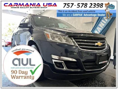 2015 CHEVROLET TRAVERSE LT, фото 1, лот 10976480