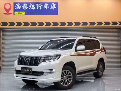 2018 Toyota Prado 3.5L Automatic TX-L Rear-mounted Spare Tire, фото 1, лот 10284364