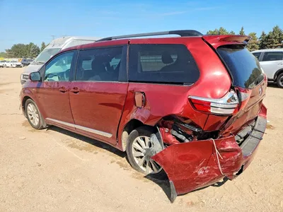 2017 TOYOTA SIENNA LE, фото 2, лот 10496966