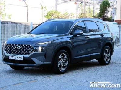 2021 Hyundai Santafe Diesel 2.2 2WD, фото 2, лот 10396578
