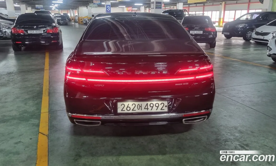 2019 Genesis G90 3.8 AWD, фото 3, лот 11179110