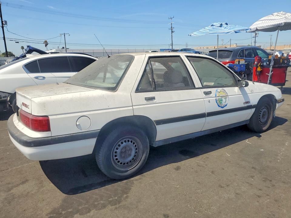 1990 CHEVROLET CORSICA LT, фото 3, лот 10975937