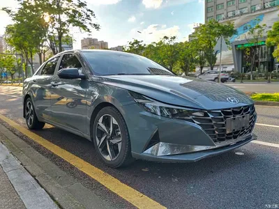 2021 Hyundai Elantra 1.5L CVT LUX Premium Edition, фото 3, лот 10372480