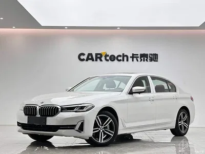 2022 BMW 5 Series Model Second Facelift 530Li Leading Luxury Package, фото 1, лот 11408744