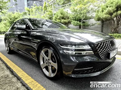 2021 Genesis G80 Gasoline 3.5 Turbo AWD, фото 3, лот 10176285