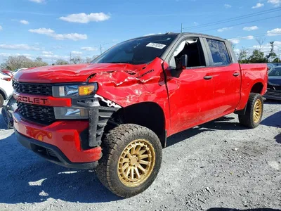 2022 CHEVROLET SILVERADO LTD C1500 CUSTOM, фото 1, лот 10893142