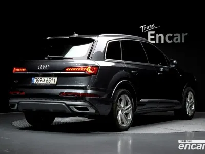 2021 Audi Q7 45 TDI Quattro Premium, фото 2, лот 10091628