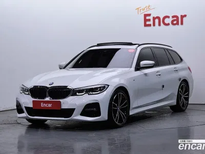 2021 BMW 3-Series 320d Touring M Sport, фото 1, лот 10107865