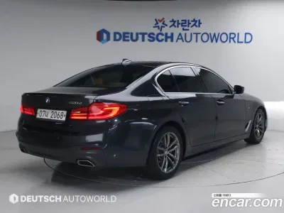 2018 BMW 5-Series 520d M Sport package, фото 1, лот 10052833