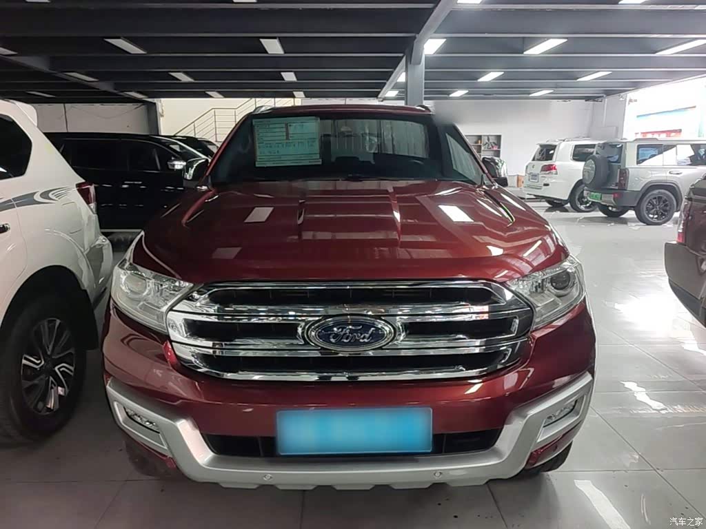 2017 Ford Everest 2.0T Gasoline Automatic 4WD Flagship Edition 7-Seater, фото 3, лот 11087167