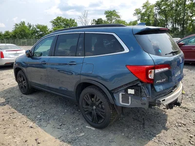 2021 HONDA PILOT SE, фото 2, лот 10652534