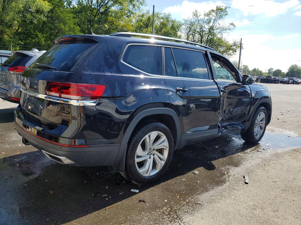 2021 VOLKSWAGEN ATLAS SE, фото 3, лот 11127440