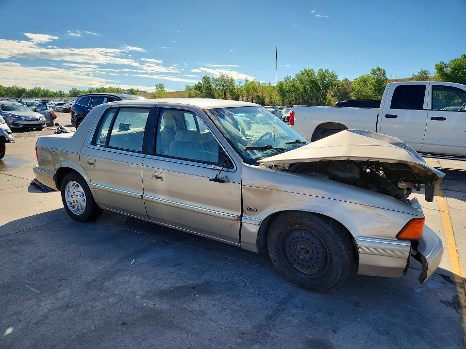 1992 DODGE SPIRIT, фото 4, лот 10973067