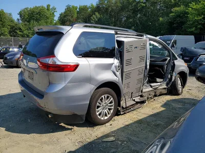 2016 TOYOTA SIENNA XLE 8-PASSENGER, фото 3, лот 10576922
