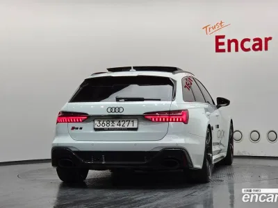 2021 Audi RS6 4.0 TFSI Quattro Avant, фото 4, лот 10109541