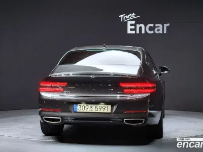 2022 Genesis G80 Gasoline 3.5 Turbo AWD, фото 3, лот 10068518