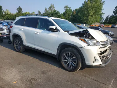 2019 TOYOTA HIGHLANDER XLE, фото 4, лот 10580264