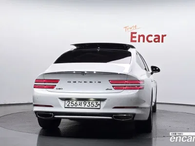 2022 Genesis G80 Gasoline 3.5 Turbo AWD, фото 3, лот 10230474