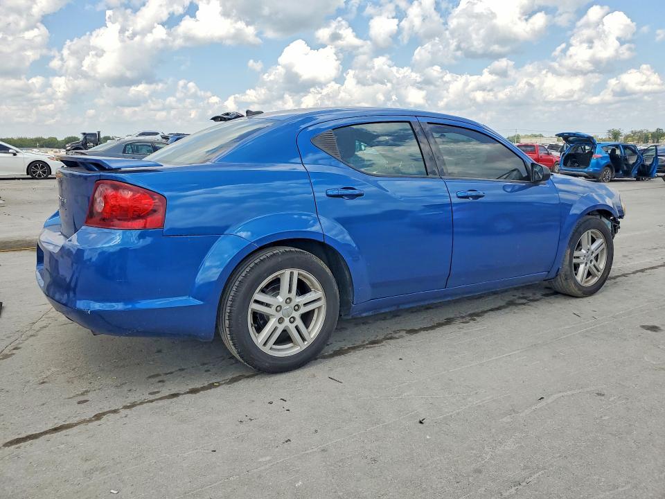 2013 DODGE AVENGER SE, фото 3, лот 10806558