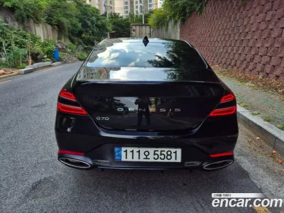 2022 Genesis G70 Gasoline 3.3T 2WD, фото 3, лот 10041645