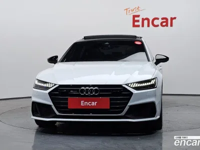 2022 Audi A7 55 TFSI Quattro Premium, фото 2, лот 10103212