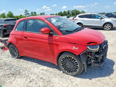 2024 FIAT 500 E RED, фото 4, лот 10882180