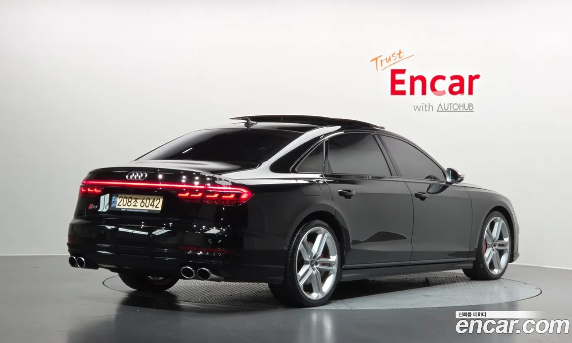 2021 Audi S8 4.0 TFSI Quattro LWB, фото 2, лот 10144803