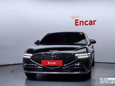 2022 Genesis G90 Gasoline 3.5 Turbo e-S/C AWD LWB, фото 3, лот 10163712