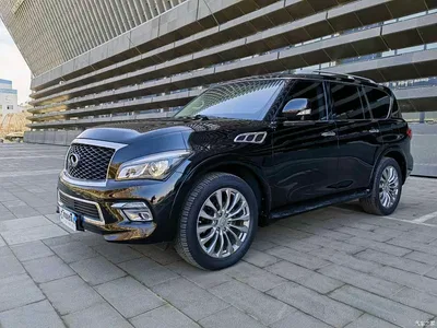 2016 Infiniti QX80 5.6L 4WD, фото 1, лот 10379031