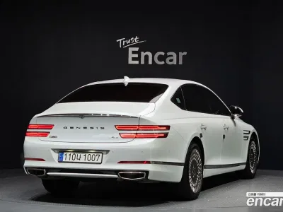 2022 Genesis G80 Gasoline 3.5 Turbo AWD, фото 2, лот 10175636