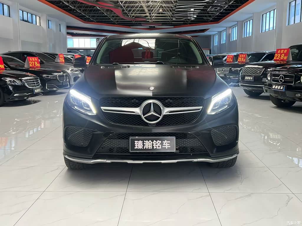 2015 Mercedes-Benz GLE Coupe GLE 320 4MATIC Coupe SUV, фото 2, лот 11192681