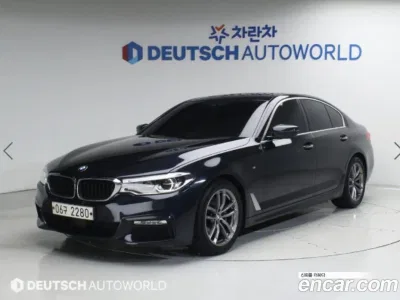 2018 BMW 5-Series 520d M Sport Package Plus, фото 1, лот 10068309
