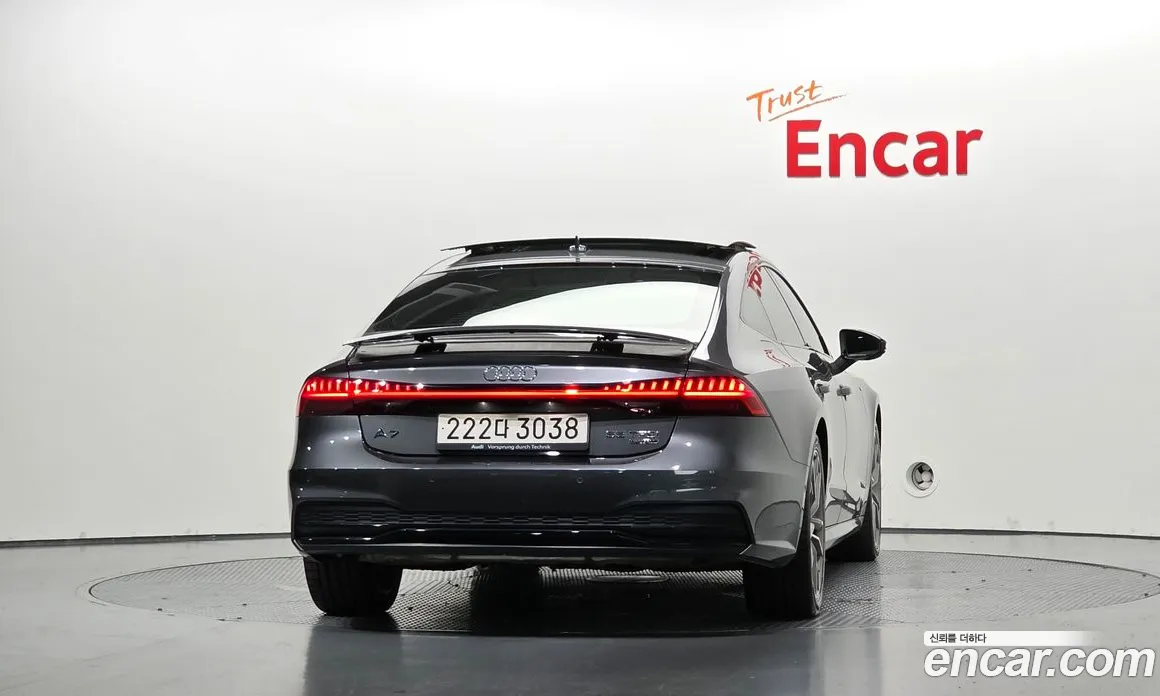 2022 Audi A7 55 TFSI Quattro Premium, фото 3, лот 11210477
