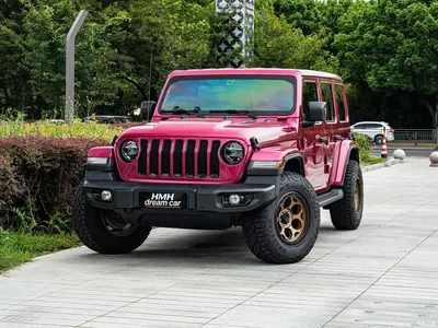 2022 Jeep Wrangler 2.0T Highland Bahamas Pink Sand Special, фото 1, лот 10360219