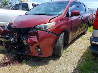 2019 TOYOTA SIENNA SE 8-PASSENGER, фото 1, лот 10573613