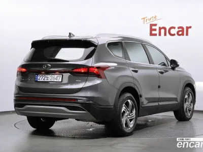 2021 Hyundai Santafe Diesel 2.2 4WD, фото 2, лот 10397789