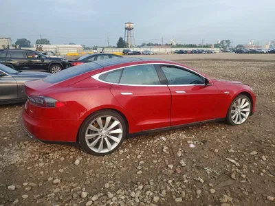 2013 TESLA MODEL S, фото 3, лот 10853438