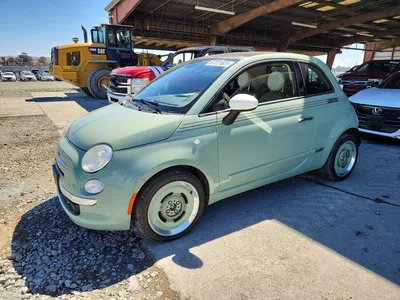 2014 FIAT 500 LOUNGE, фото 1, лот 10882215