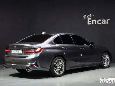 2021 BMW 3-Series 320d Luxury, фото 2, лот 10223338