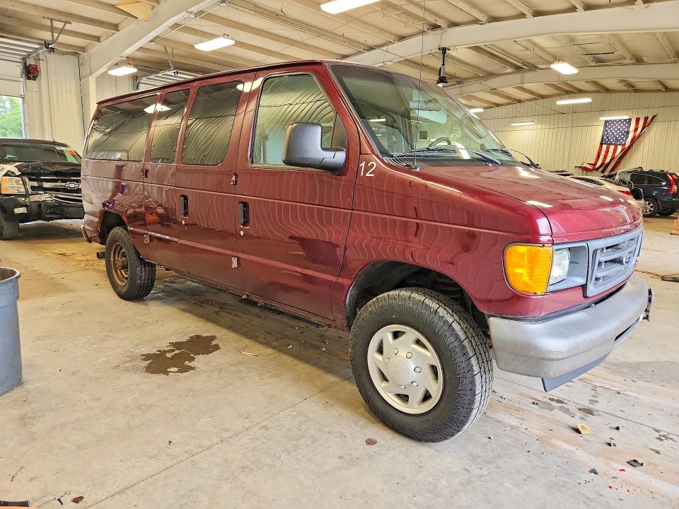 2007 FORD ECONOLINE E350 SUPER DUTY WAGON, фото 4, лот 10549013