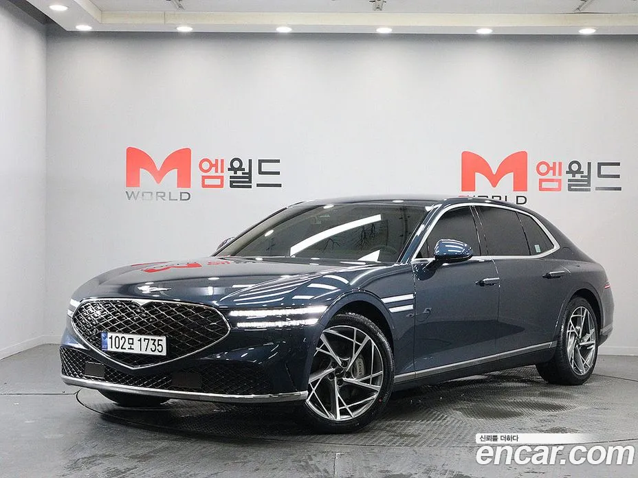 2022 Genesis G90 Gasoline 3.5 Turbo AWD, фото 2, лот 11181240