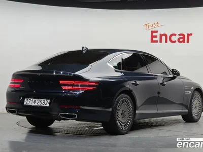 2021 Genesis G80 Gasoline 3.5 Turbo AWD, фото 2, лот 10066548