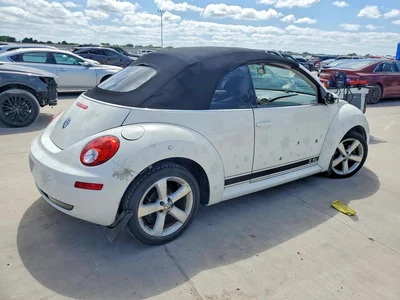 2007 VOLKSWAGEN NEW BEETLE TRIPLE WHITE, фото 3, лот 11157901