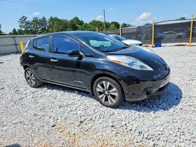 2015 NISSAN LEAF SL, фото 4, лот 10750298
