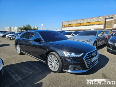 2021 Audi A8 55 TFSI Quattro LWB, фото 2, лот 10105886