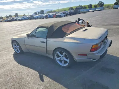 1990 PORSCHE 944 S2 2D CABRIOLET S, фото 2, лот 10968183