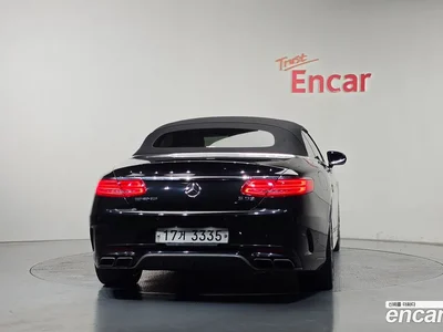 2017 Mercedes-Benz S-Class S63 AMG 4MATIC Cabriolet, фото 4, лот 10209111