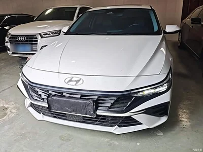 2023 Hyundai Elantra Model 1.5L CVT LUX Premium Edition, фото 3, лот 10375582