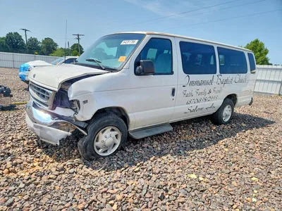 2002 FORD ECONOLINE E350 SUPER DUTY WAGON, фото 1, лот 10983426